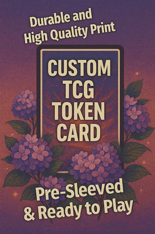 Custom TCG Token Proxy | Foil/Non-Foil Options | Durable, High-Quality Print
