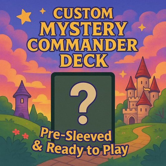 Mystery Custom Commander Starter Deck – 100 Cards, Pre-Sleeved