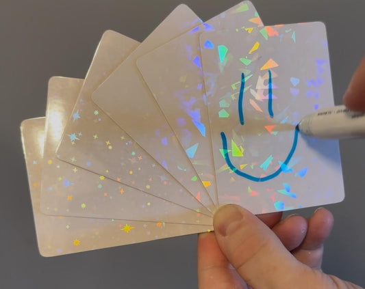 Dry Erase Double-Sided Token Cards – 9 or 18-Pack