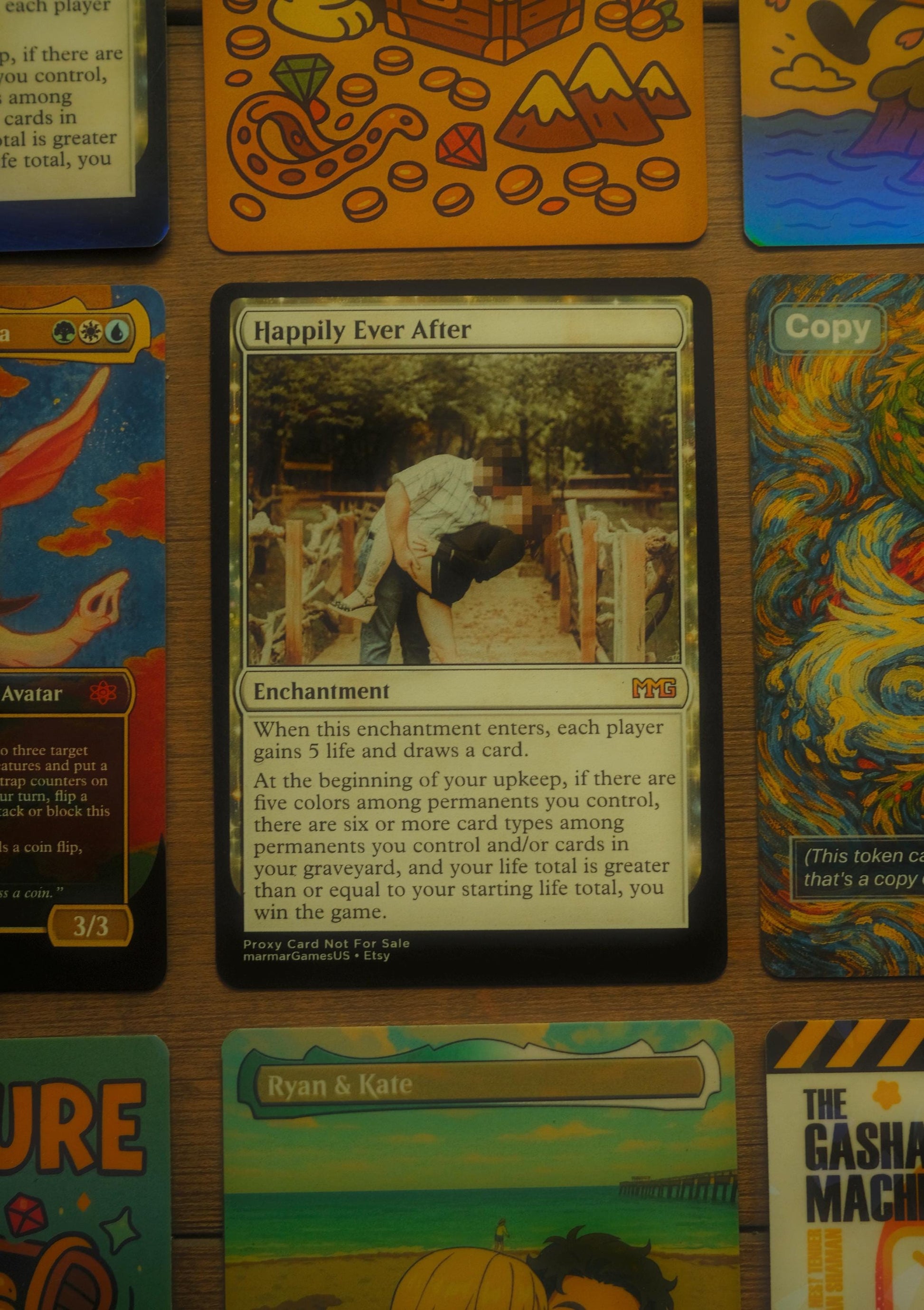 Custom Ready-to-Play TCG Proxy Deck | 60/100 Cards | Sleeves Included & Built for Fun | Great for Casual Play